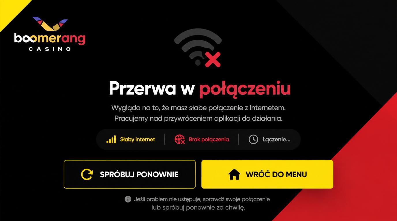 “komunikat o braku internetu, powrót aplikacji, prosty interfejs, czytelny tekst błędu” 